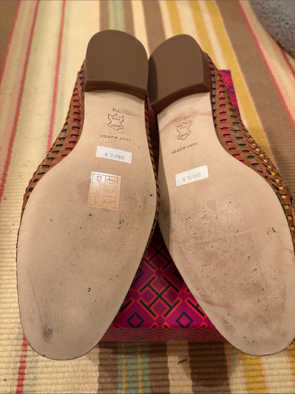 Tory Burch Jessa Woven Loafer 7 - Picture 3 of 7